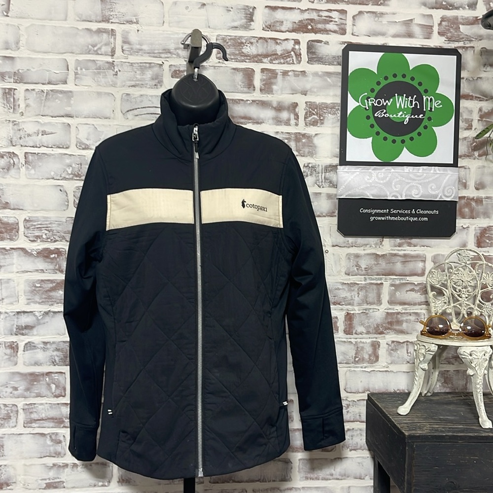 Cotopaxi Black and Cream Women's Jacket